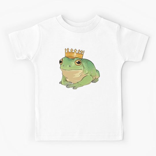 Discover Royal Frog Kids T-Shirt