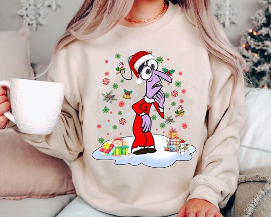 Discover Inside Out Fear Christmas Shirt | Retro Disney Pixar Holiday Sweatshirt | Funny Vintage Xmas Family Matching Tee 2025