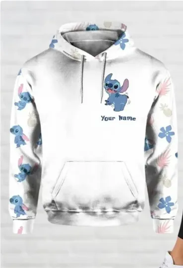 Stitch 3D HOODIE HALLOWEEN GIFT BEST PRICE OVER PRINT CHRISTMAS GIFT