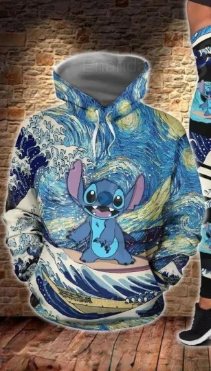 Halloween Stitch 3D HOODIE All Over Print Father Day Gift Christmas Day Gift
