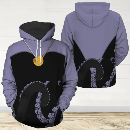 Little Mermaid Ursula Costume Cosplay 3D Hoodie