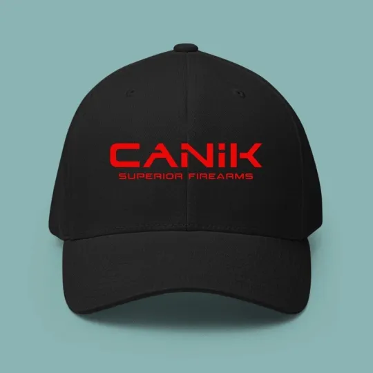 Discover Canik Superior Firearms Logo Printed Black Baseball Cap Adjustable