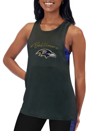 Discover Certo By Northwest Baltimore Ravens Women's Outline Tank Top