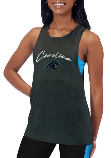Certo By Northwest Women's Carolina Panthers Outline Tank Top