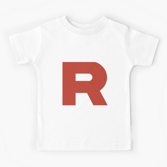 Team Rocket (black) Kids T-Shirt