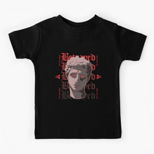 Discover Betrayed Statue Kids T-Shirt
