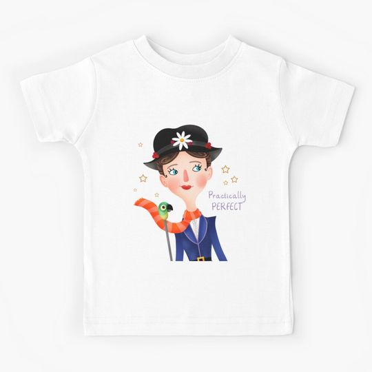 Discover Practically perfect - Characters - D3 Kids T-Shirt