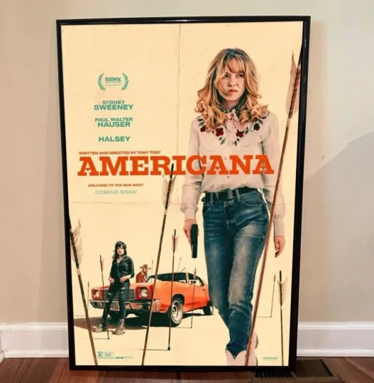 Discover Americana 2025 Movie Poster Premium Matte Vertical Poster