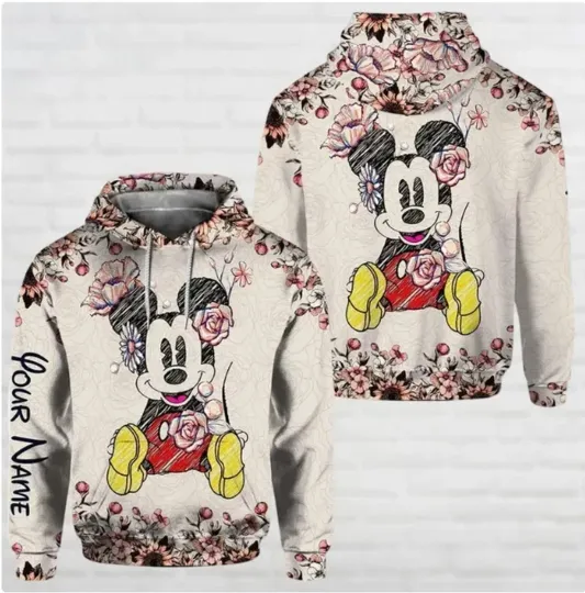 Discover Custom Mickey Mouse 3D HOODIE HALLOWEEN GIFT CHRISTMAS GIFT BEST PRICE US SIZE