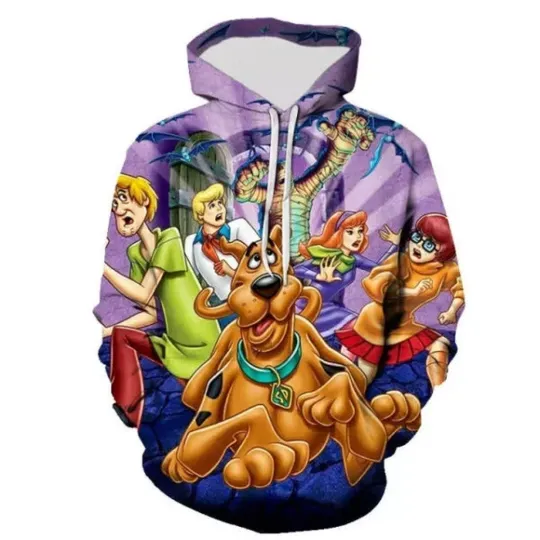 Discover Running Team Scooby Doo Friends 3D HOODIE Mother Day Gift All Over Print US Size