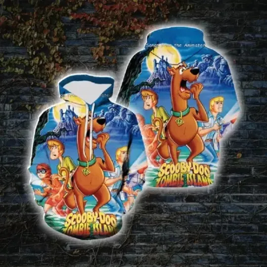 Discover Scooby Doo Zombie Island Halloween 3D HOODIE Best Price All Over Print Us Size