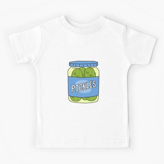 Discover Pickle Jars - blue Kids T-Shirt