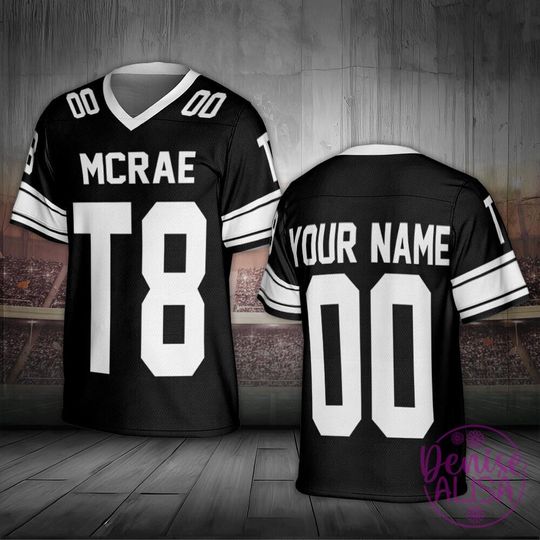 Tate Mcrae T8 Football Jersey, Tour Concert 2025 Jersey, Lando Norris, Tate Mcrae T8 Jersey, Tate Concert Clothes, T8 Mcrae Jersey