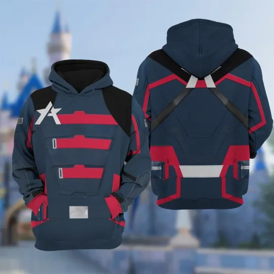 Discover US Agent John Walker 3D Hoodie T-Shirt