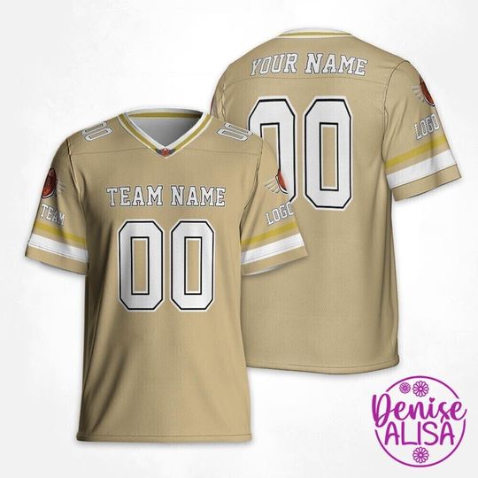 Custom New Orleans Football Jersey, Personalized Jersey For Men And Women With Your Team Name, Great Gift For New Orleans Fans Game Day