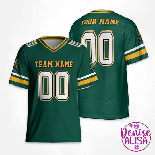 Discover Custom Football Jersey, Personalized Jersey For Men And Women With Your Team Name, Great Gift For Green Bay Fans Game Day