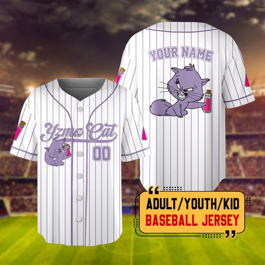 Discover Personalized Disney Yzma Cat Halloween Baseball Jersey