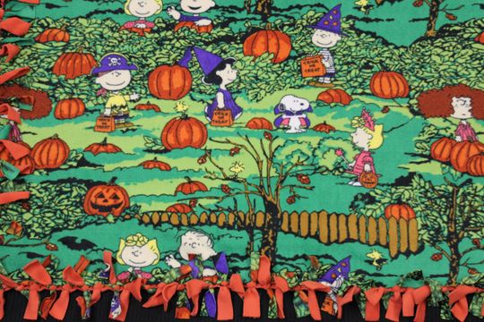 Discover Charlie Brown "The Great Pumpkin" Blanket