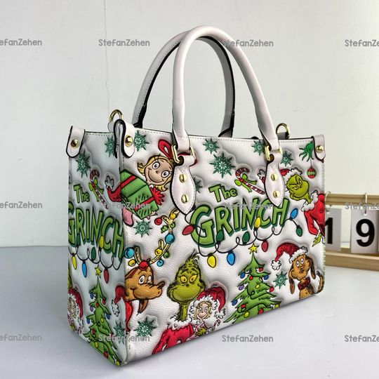 Funny Character Leather Women’s Bag - Handbag for Christmas & Gift