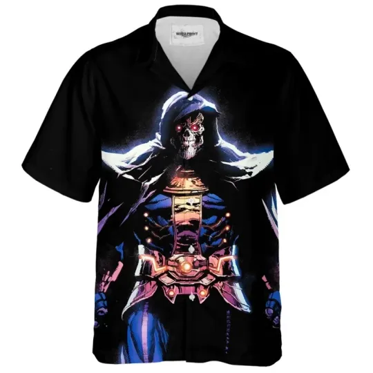 Thanos Hawaiian Shirt, Marvel Hawaiian Shirt, Villains Club Hawaiian Shirt