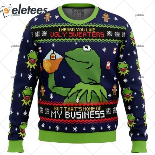 Discover K The Frog Ugly Christmas Sweater