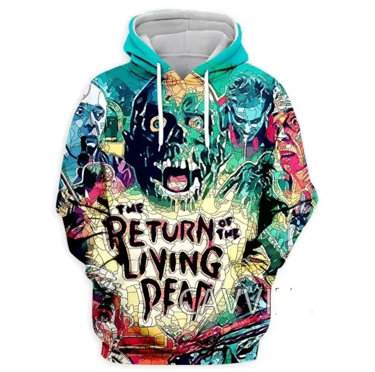 3d Printed Return Of The Living Dead Hoodies Size S-5XL
