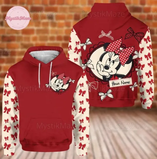 Discover Minnie 3D Hoodie,  Halloween Shirt