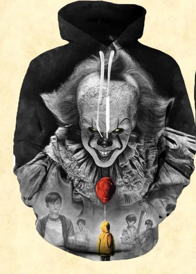 Discover Vintage It Chapter Two Halloween 3D Hoodie