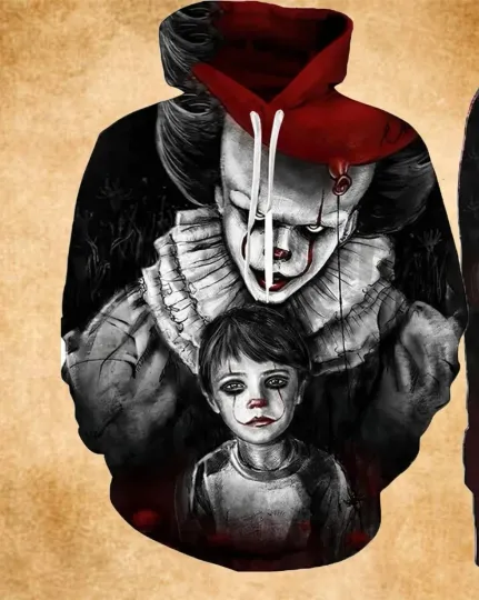 Discover Vintage It Chapter Two Halloween 3D Hoodie1