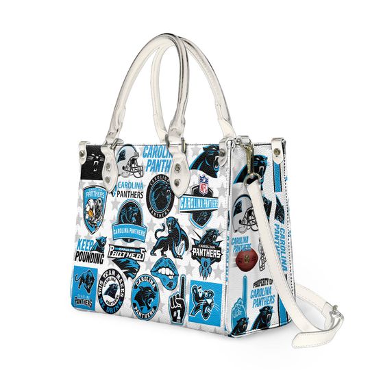 Carolina Panthers Women Leather Handbag Fan-made Leather Bag Gift For Her