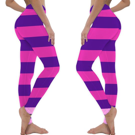 Cheshire Cat Inspired Running Costume Leggings