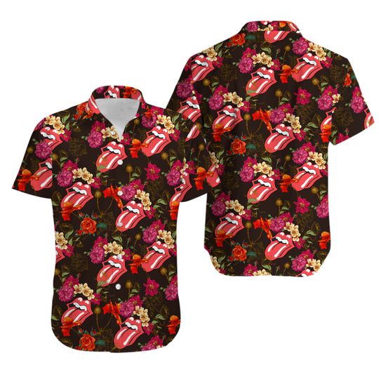 Rolling Stones Hawaiian Shirts