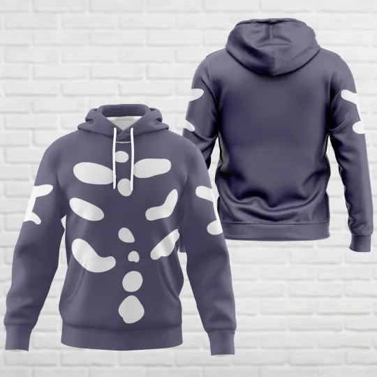 Discover Barrel Skeleton Costume Hoodie, Nightmare Before Christmas Cosplay Hoodie