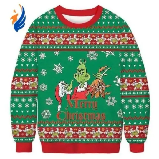 Discover The GrinchesS Ugly Christmas Sweater
