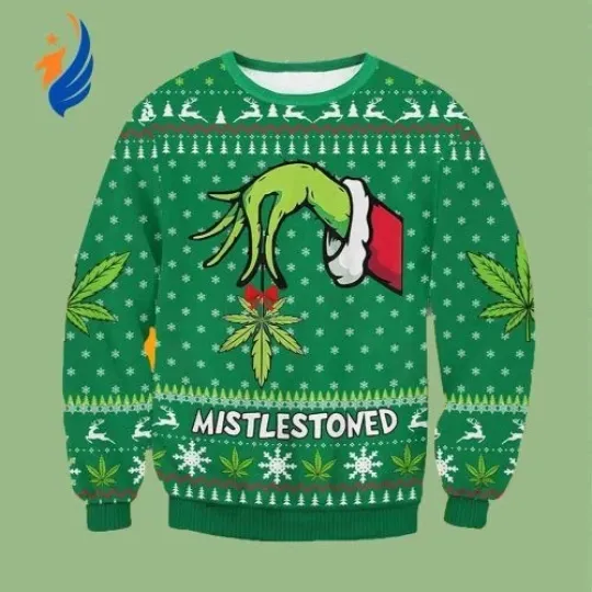 Discover GrinchesS Mistlestoned Merry Ugly Christmas Sweater