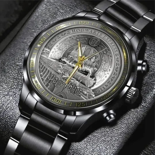 Discover Harry Potter Black Stainless Steel Watch 2025