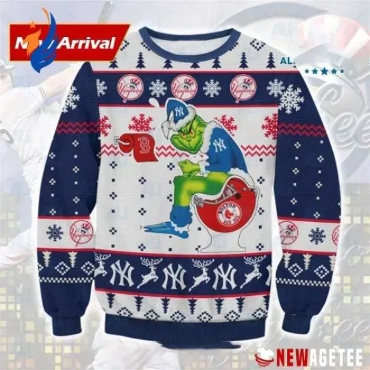 Discover GrinchesS New York Yankees Ugly Christmas Sweater