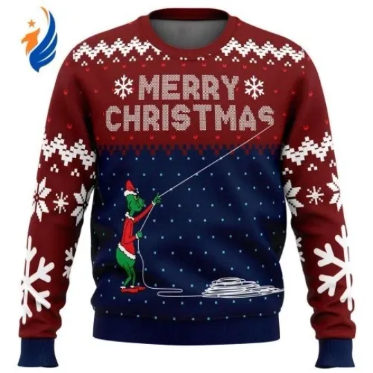 Discover Nysekai GrinchesS Ugly Christmas Sweater – Stealing Christmas