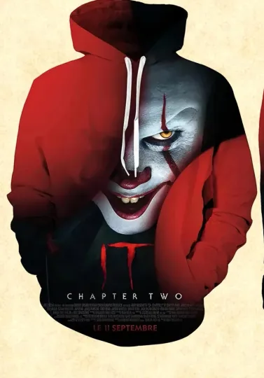 Discover Funny It Chapter Two Halloween 3D Hoodie