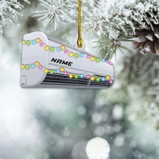Discover Air Conditioner Christmas Ornament, Christmas Tree Decor, Loved Air Conditioner Ornament, Hanging Ornament Gift