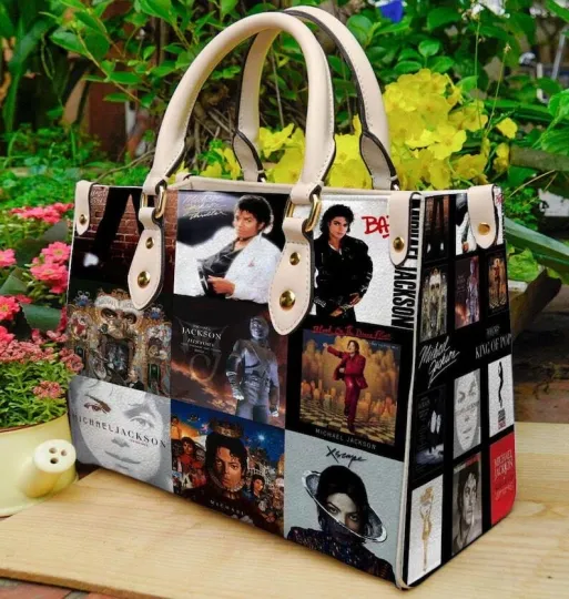 Michael Jackson Leather Handbag for Women