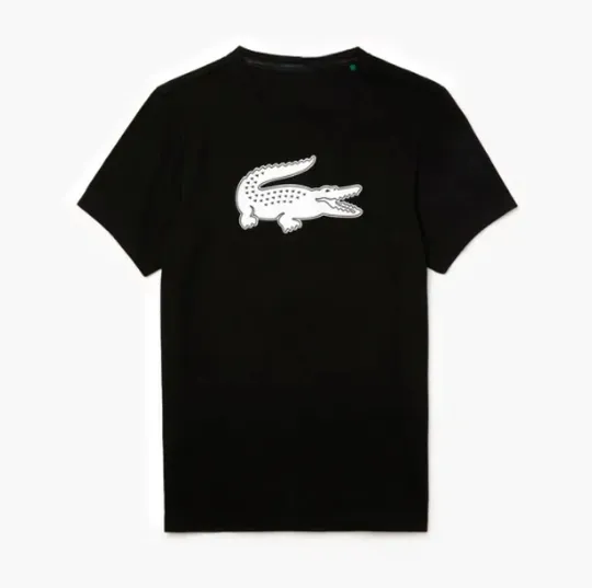 Discover Lacoste Mens Sport 3D Print Crocodile Breathable Jersey T-Shirt