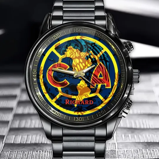 Discover Personalized Shield of the Aguilas del America CA Watch