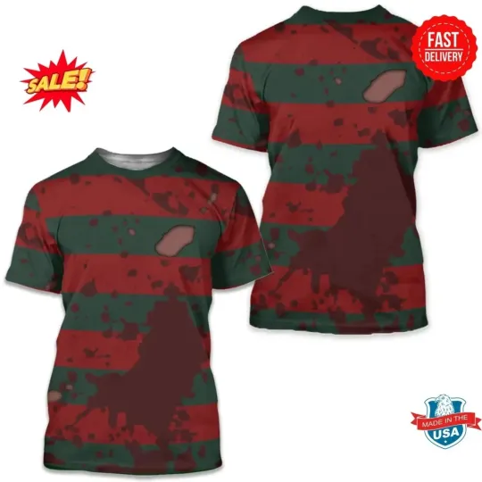 Discover Halloween 3D T-Shirt - 3D All Over Print T-shirt - AOP T-shirt