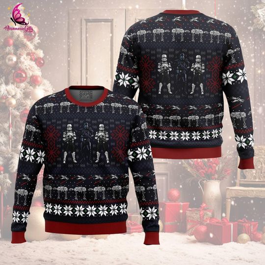 Discover Wrath of the Empire Christmas Sweater, Rogue One Christmas Ugly Sweater