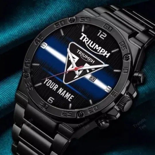 Discover Triumph Watches – Black Stainless Steel Watch