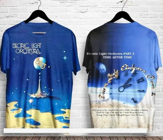 Electric Light Orchestra Time Album 3D T-Shirt AOP