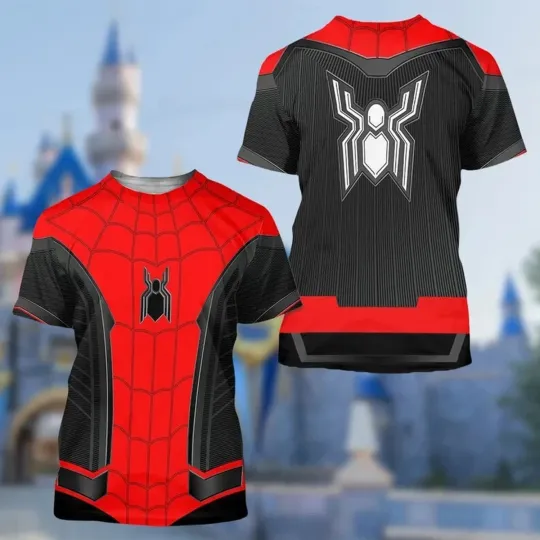 Discover Spiderman Halloween Costume Cosplay 3D T-SHIRT MOTHER DAY GIFT ALL OVER PRINT