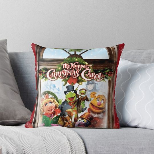 the muppet christmas carol Pillow