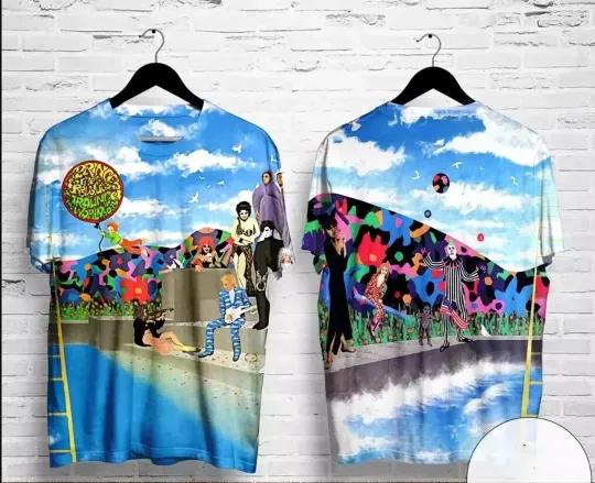 Discover Prince And The Revolution Around The World In A Day Album Cover 3D T-shirt